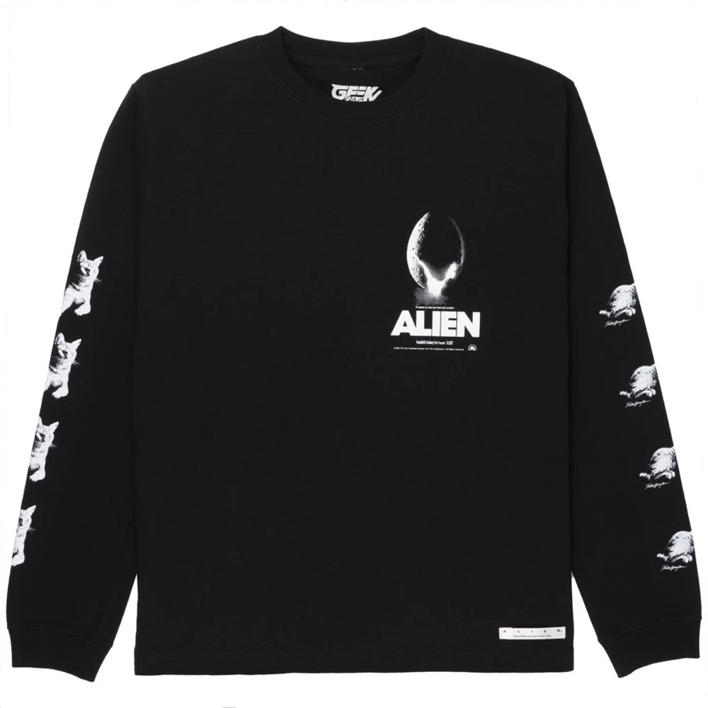 Jonesy Long Sleeve T-Shirt by Erostika - Picture 2 of 2